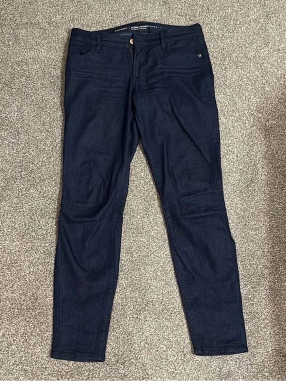 OLD NAVY Super Skinny Mid-Rise Jeans-Size 6